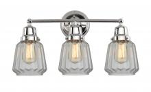  623-3W-PC-G142 - Chatham - 3 Light - 22 inch - Polished Chrome - Bath Vanity Light