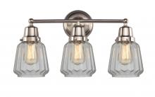  623-3W-SN-G142 - Chatham - 3 Light - 22 inch - Brushed Satin Nickel - Bath Vanity Light