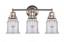  623-3W-SN-G182 - Canton - 3 Light - 22 inch - Brushed Satin Nickel - Bath Vanity Light