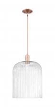 Innovations Lighting 716-1S-AC-G559-12CL - Bridal Veil - 1 Light - 12 inch - Antique Copper - Mini Pendant