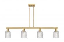 Innovations Lighting 716-4I-BB-G559-5CL - Bridal Veil - 4 Light - 48 inch - Brushed Brass - Cord hung - Island Light