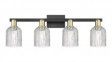 Innovations Lighting 716-4W-BAB-G559-5CL - Bridal Veil - 4 Light - 36 inch - Black Antique Brass - Bath Vanity Light