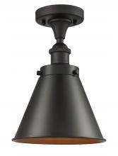  916-1C-OB-M13 - Appalachian - 1 Light - 7 inch - Oil Rubbed Bronze - Semi-Flush Mount