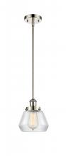  916-1S-PN-G172 - Fulton - 1 Light - 6 inch - Polished Nickel - Mini Pendant