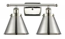  916-2W-PN-M13-PN - Appalachian - 2 Light - 16 inch - Polished Nickel - Bath Vanity Light