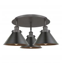  916-3C-OB-M10-OB - Ballston Urban - 3 Light - 20 inch - Oil Rubbed Bronze - Flush Mount