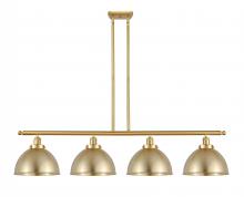  916-4I-SG-MFD-10-SG - Derby - 4 Light - 48 inch - Satin Gold - Stem Hung - Island Light