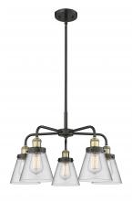  916-5CR-BAB-G62 - Cone - 5 Light - 25 inch - Black Antique Brass - Chandelier