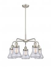  916-5CR-SN-G192 - Bellmont - 5 Light - 25 inch - Satin Nickel - Chandelier