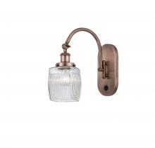  918-1W-AC-G302 - Colton - 1 Light - 6 inch - Antique Copper - Sconce