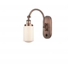  918-1W-AC-G311 - Dover - 1 Light - 5 inch - Antique Copper - Sconce