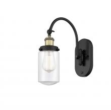  918-1W-BAB-G312 - Dover - 1 Light - 5 inch - Black Antique Brass - Sconce