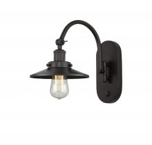  918-1W-OB-M5 - Railroad - 1 Light - 8 inch - Oil Rubbed Bronze - Sconce