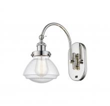  918-1W-PN-G324 - Olean - 1 Light - 7 inch - Polished Nickel - Sconce