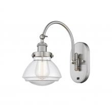  918-1W-SN-G322 - Olean - 1 Light - 7 inch - Brushed Satin Nickel - Sconce