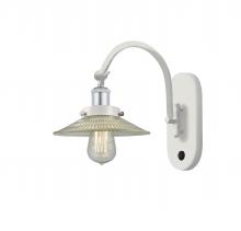  918-1W-WPC-G2 - Halophane - 1 Light - 9 inch - White Polished Chrome - Sconce