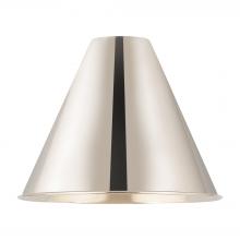  MBC-12-PN - Berkshire Light 12 inch Polished Nickel Metal Shade