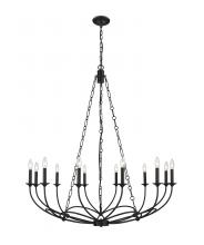  3500-12MB - 12 Light Chandelier