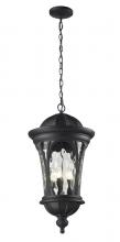  543CHB-BK - 5 Light Outdoor Chain Mount Ceiling Fixture