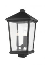  568PHXLS-BK - 3 Light Outdoor Post Mount Fixture