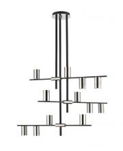  814-12MB-PN - 12 Light Chandelier