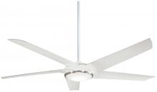  F617L-WHF - Raptor - 60" Ceiling Fan W/LED Light Kit