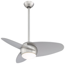  F410L-BS - Slant - LED 36" Ceiling Fan