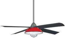 Minka-Aire FS683L-RD - Minka Aire® Shade - Custom Steel Red Shade