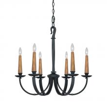  3996BI - 6 Light Chandelier