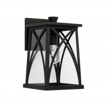  946511BK - 1 Light Outdoor Wall Lantern