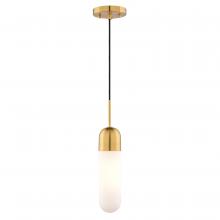  P0420 - Thalia 4.75-in. W 1 Light Mini Pendant Antique Gold