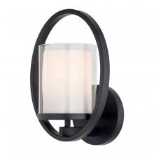  W0466 - Princeton 8-in. Wall Light Black