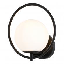  W0476 - Bucktown 1 Light Wall Light Matte Black