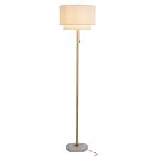  L0011 - Burnaby 62.5-in H Floor Lamp Matte Brass