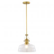  P0430 - Beloit 12-in. W Pendant Brushed Gold