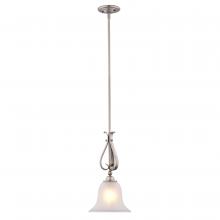  P0415 - Monrovia 8.75-in. Mini Pendant Brushed Nickel