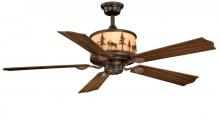  FN56305BBZ - Yellowstone 56-in Moose Ceiling Fan Burnished Bronze