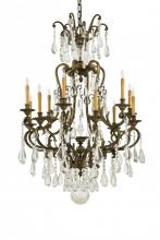  N950115 - Vintage - 12 Light Chandelier