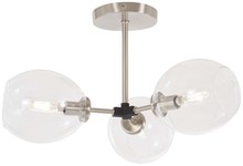  P1363-619 - Nexpo - 3 Light Semi Flush