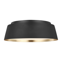  EF1003MBK - Asher Medium Flush Mount