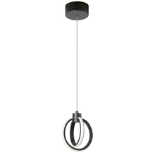  9228-614LEDP-MB - 14W Pendant, MB w/ WH silicone Diffuser