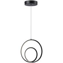  GBL-1222LEDP-MB - 22W Pendant, Matte Black w/ White Silicone Diffuser