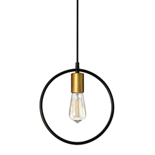  GMT-111P-MB-VB - 1LT Pendant, Matte Black & VB Finish