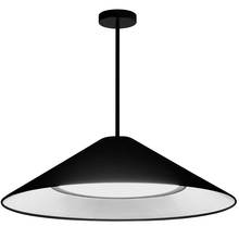  PAD-2630P-MB-797 - 30W Pendant, MB w/ Fabric Shade