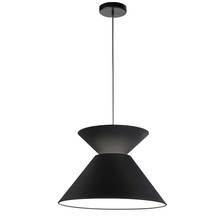  PAT-181P-BK-797 - 1LT Patricia Pendant, BLK Shade, BK