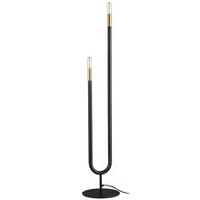  WAN-602F-MB-AGB - 2LT Incandescent Floor Lamp, MB & AGB