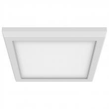  62/1747 - BLINK Pro; 11 Watt; 7 Inch LED Fixture; 3000K; Square Shape; White Finish; 120/277 Volts