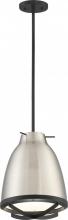  62/862 - Thrust - Large LED Pendant; Brushed Nickel / White Accent Finish