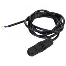  65/169 - Whip Connector; 5.5 Foot; IP68 Rated; Black; 0-10V Dimming