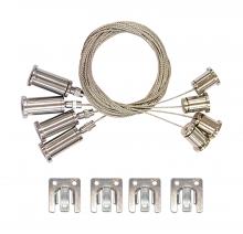  65/593 - 4' - Suspension Kit for LED Backlit Flat Panel Fixtures